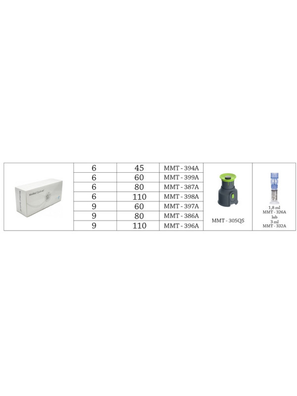 MMT-387A Quick-set 6 mm / 80 cm - wkłucie MiniMed