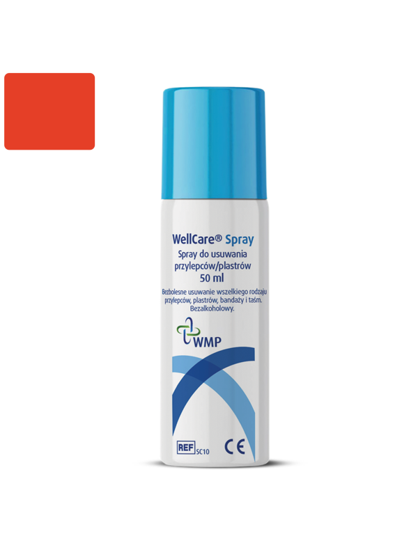 SC10 WellCare® Spray do usuwania przylepców i plastrów 50 ml – bezbolesne usuwanie przylepców