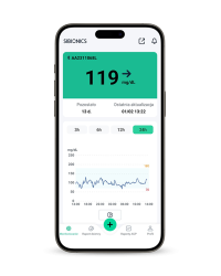 SIBIONICS GS1 Sensor CGM - ciągły pomiar glukozy